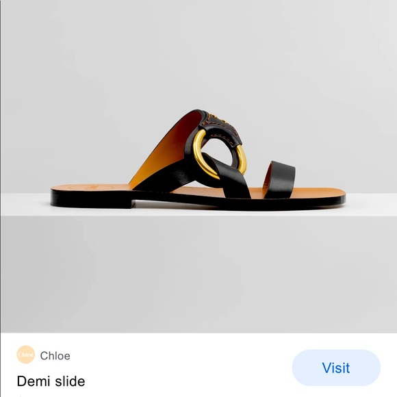 NEW WITH TAG CHLOE DEMI SLIDE SANDAL